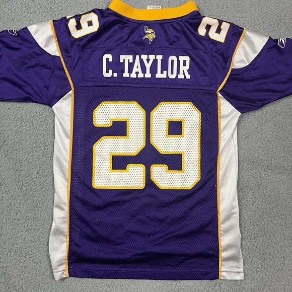 Minnesota Vikings Chester Taylor NFL Football Jersey‎ Reebok Youth M - Picture 1 of 7